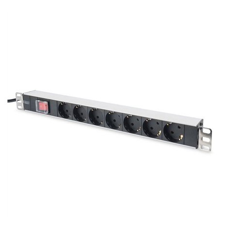 DIGITUS DN-95402 - power strip | Output Connector Qty 7 | 2 m
